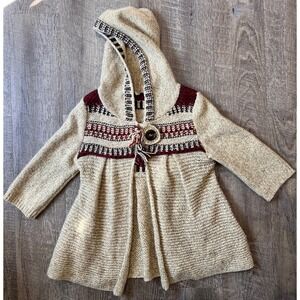 Free People Boho Fringe cardigan‎ browns size XS